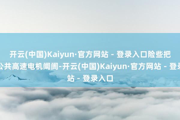 开云(中国)Kaiyun·官方网站 - 登录入口险些把持了公共高速电机阛阓-开云(中国)Kaiyun·官方网站 - 登录入口