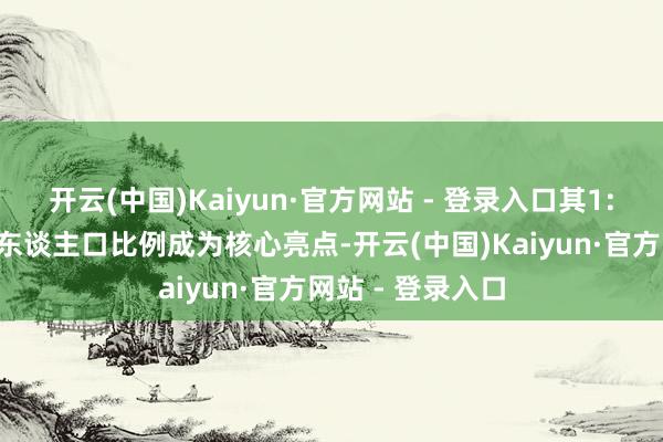 开云(中国)Kaiyun·官方网站 - 登录入口其1:6的住户与事业东谈主口比例成为核心亮点-开云(中国)Kaiyun·官方网站 - 登录入口
